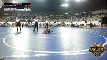 76 lbs Consolation - Ross Stegeman, Raw Wrestling Club vs Owen Spexarth, Brawlers