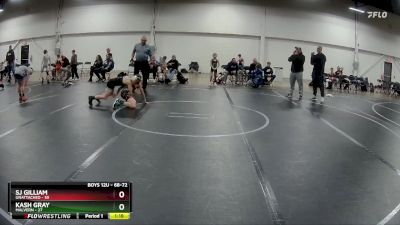 68-72 lbs Semifinal - Kash Gray, Malvern vs Sj Gilliam, Unattached