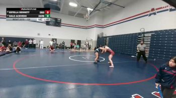 125 lbs Cons. Round 1 - Halo Acevedo, Conroe Woodlands College Park vs Estella Bennett, Katy Cinco Ranch