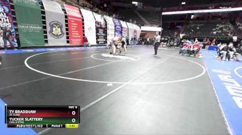 190 Class 2 lbs Champ. Round 1 - Ty Bradshaw, St. Clair vs Tucker Slattery, Chillicothe