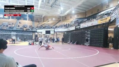149 lbs Champ. Round 2 - Tyler Hamm, CSU Pueblo vs Yahir Chairez-Salazar, Colorado School Of Mines