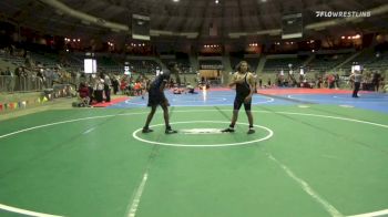 155 lbs Semifinal - Gabriel Russell, Coweta Tiger Wrestling vs Isaiah Hawkins, Tulsa Blue T Panthers