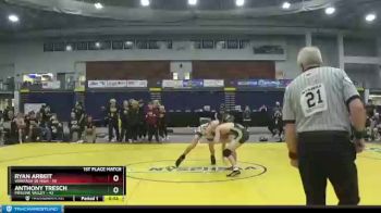 126 lbs Finals (4 Team) - Anthony Tresch, Minisink Valley vs Ryan Arbeit, Wantagh Sr High