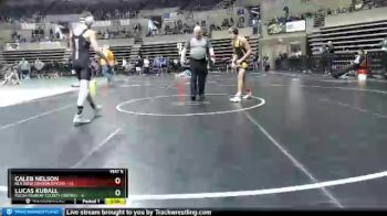 125 lbs Semis (4 Team) - Caleb Nelson, NLS (New London/Spicer) vs Lucas Kuball, Fulda/Murray County Central