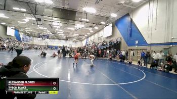 82 lbs Champ. Round 2 - Alexander Flores, Olympus-Skyline vs Tyson Blake, Davis Wrestling Club