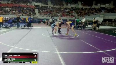 D3-175 lbs Cons. Round 3 - William Thwaits, Sahuarita Hs vs Jacob Ford, Mica Mountain