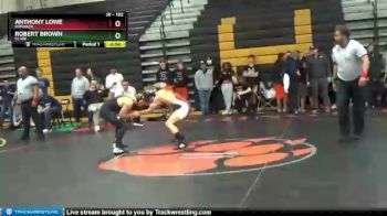 132 lbs Cons. Round 3 - Robert Brown, Clark vs Anthony Lowe, Bonanza