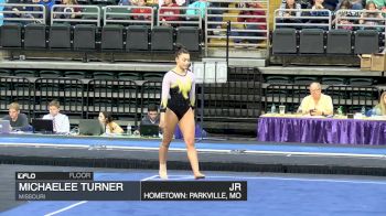 Michaelee Turner - Floor, Missouri - GymQuarters Invitational (NCAA)
