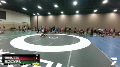 70 lbs 5th Place Match - Gabriel Coyle, Amped Wrestling Club vs Bentley Waldo, Lakeland Wrestling Club