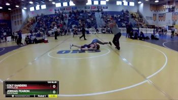 138 Blue Cons. Round 3 - Colt Sanders, Wakulla Hs vs Jordan Fearon, South Dade