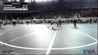 96 lbs Round Of 32 - Jett Ingram, Plainview Youth Wrestling Club vs Zachariah Felts, Quezada Wrestling Academy