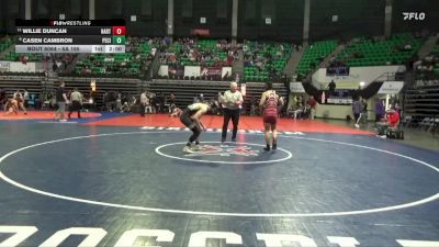 6A 165 lbs Champ. Round 1 - Willie Duncan, Hartselle vs Casen Cambron, Pell City