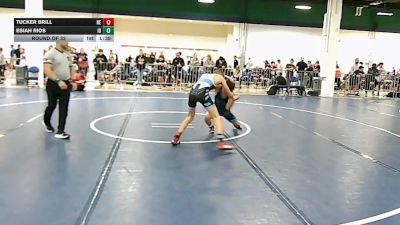 112 lbs Round Of 32 - Tucker Brill, NE vs Esiah Rios, ID