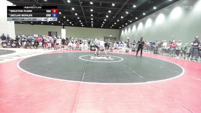 113 lbs Cons. Semis - Braxton Plunk, Three Style Of Oklahoma vs Declan Mohler, 3F Wrestling