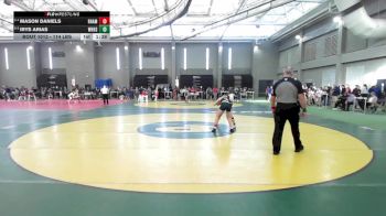 114 lbs Round Of 32 - Mason Daniels, RHAM vs Irys Arias, West Haven