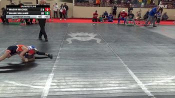 60_B lbs Consi Of 16 #2 - Mason McCree, St Nicholas-St Marys vs Shane Williams, Erie