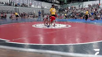 66-70 lbs Semifinal - BrocLee Butman, Unattached vs Malik Mayfield, Toss Em Up Wrestling Academy