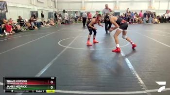 110 lbs Round 4 (8 Team) - Travis Kotson, The Wrestling Mill vs James Hedrick, 84 Athletes