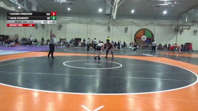 174 lbs Quarterfinal - Xavier Preston, Roanoke College vs Jake Starkey, Mount Union