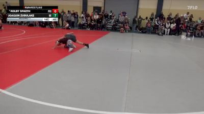 Round 1 - Kolby Spaeth, Pelican Pin`Em Club vs Joaquin Zubulake, MN Elite