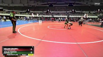 Rookie 3-5 76 Cons. Semi - Shiloh Thomas, Flex Wrestling vs William Graybill, Tabb Wrestling Club