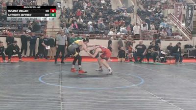 135_B lbs Round Of 32 - Holden Deller, Red Lion vs Anthony Jeffrey, North Hills