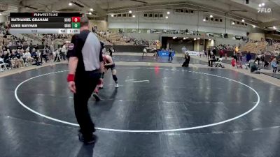 113 lbs Semis & 1st Wb (8 Team) - Luke Mayhan, Soddy Daisy High School vs Nathaniel Graham, Station Camp High School