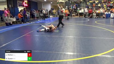 56 lbs Final - Joshua Mellon, All American vs Graham Dyson, Mat Assassins