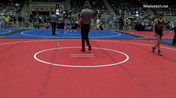 92 lbs Rr Rnd 1 - Evan Notley, Broken Arrow Wrestling Club vs Zechariah Tecumseh, Mojo Grappling Academy