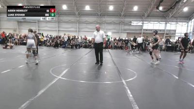 120 lbs Round 1 (8 Team) - Aiden Hensley, Ohio Gold vs Luke Stover, Disciples WC