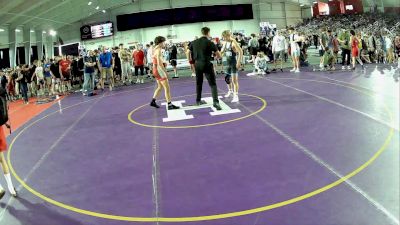 126 lbs Champ. Round 1 - Lucas Dyc, Michigan vs Isaac Brown, Burnett Trained Wrestling