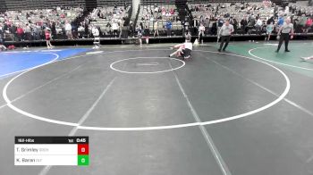 162-H lbs Consi Of 32 #2 - Tommy Grimley, Orchard South WC vs Kevin Baran, Olympic