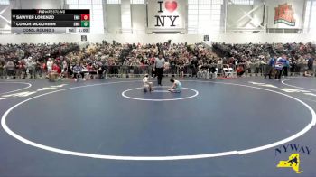 57 lbs Cons. Round 3 - Sawyer Lorenzo, Eden Wrestling Club vs Conor McGovern, GPS Wrestling Club