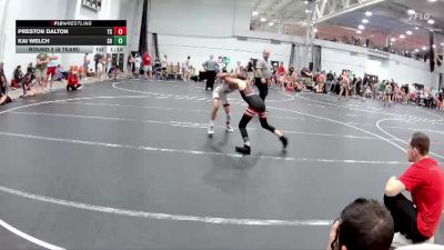 72 lbs Round 2 (8 Team) - Kai Welch, Smitty`s Barn vs Preston Dalton, Yale Street