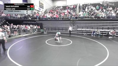 4A 144 lbs Champ. Round 1 - Mack Rutledge, Ridgeline vs Jonas Lotz, Payson