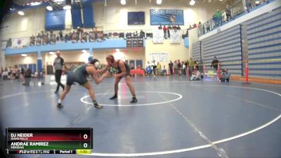 150 lbs Quarterfinal - DJ Neider, Idaho Falls vs Andrae Ramirez, Meridian