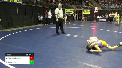 60 lbs Quarterfinal - Alec Weinstein, Manheim vs Zaidan Ewis, Wilkes Barre