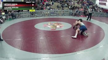 150 lbs Quarterfinal - Luciano Esoldo, Shadow Ridge vs Arthur Garcia, Cimarron Memorial