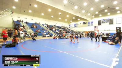 150 lbs Cons. Round 6 - Calen Reyna, Servite High School vs Diego Molina, Eastvale Elite