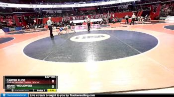 1A 138 lbs Quarterfinal - Brant Widlowski, Coal City vs Carter Rude, Sterling (Newman Central Catholic)