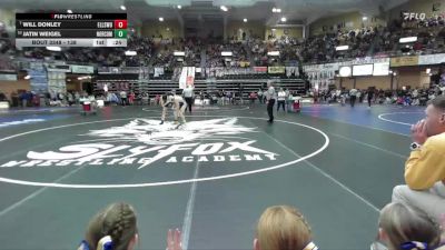 138 lbs Cons. Semi - Will Donley, Ellsworth Hs vs Jatin Weigel, Norton Community Hs