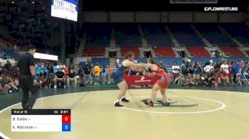 180 lbs Rnd Of 16 - Bo Geibe, Michigan vs Elisa Robinson, Kansas