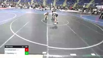 95 lbs Semifinal - Max Schoenhard, Westside Raiders vs Tyler Haneborg, Mwd