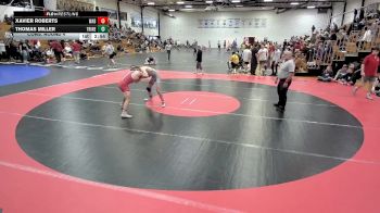 141 lbs Cons. Round 4 - Thomas Miller, Trine vs Xavier Roberts, Wabash
