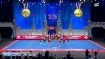 Infinity Allstars - Lady Legends [2026 L5 Senior Day 2] 2026 UCA & UDA All Star Nationals