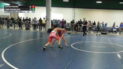 90 lbs Consi Of 16 #2 - Dalton Perkins, OK vs Crew Musselman, PA