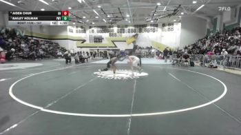 157 lbs 1st Place Match - Bailey Holman, Poway vs Aiden Chur, Granite Hills
