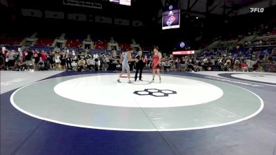 132 lbs Champ. Rd Of 64 - Kai Christiansen, ID vs Brock Claypool, IL