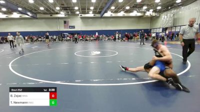 165 lbs Consi Of 16 #2 - Bradford Zajac, Maine Maritime Academy (NCAA) vs Tyrell Newmann, Roger Williams