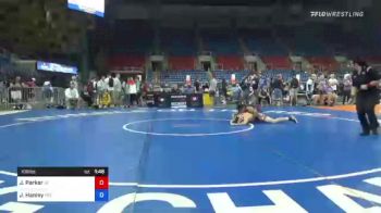 106 lbs Round Of 64 - Jack Parker, Virginia vs James Hanley, Maryland